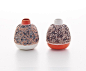 Hybrid Bud Vase Set - Heath Orange - Cook & Dine - Heath Ceramics