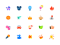 Icons for several channels 2