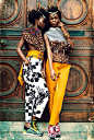 Mood-Board-African-girls-inspirations  Out of Africa Inspirational Prints Mood Board African girls inspirations