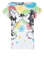 Desigual - Print T-shirt - white