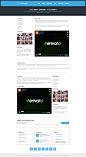 Amagon : Flat Multipurpose PSD Template - This is the preview page screenshot
