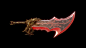 Blades of Chaos (GoW 4), Enrique Martinez : As a tribute for the game of the year, I made one of the most popular weapons from God of War franchise, the Blades of Chaos, model inspired on the blades from the new God of War. Hope that you like it.