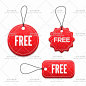[编号408]电商打折促销free免费标签角标购物袋图标EPS矢量AI素材-淘宝网