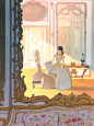 Marie Antoinette : Picture book depicting the life of Marie Antoinette.