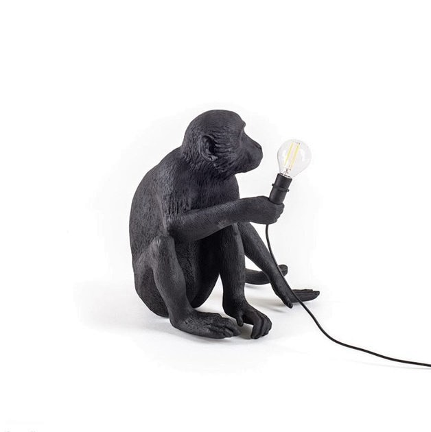 台灯 MONKEY LAMP BLACK...