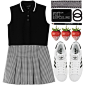 Thank you @polyvore and @polyvore-editorial for top set on July 8, 2015 Xx

#athleisure 
#tennisskirt
#tennisstyle
#monochrome
#blackandwhite
#adidas