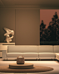 3D abstract c4d cinema4d digitalart ILLUSTRATION  Interior interiordesign set