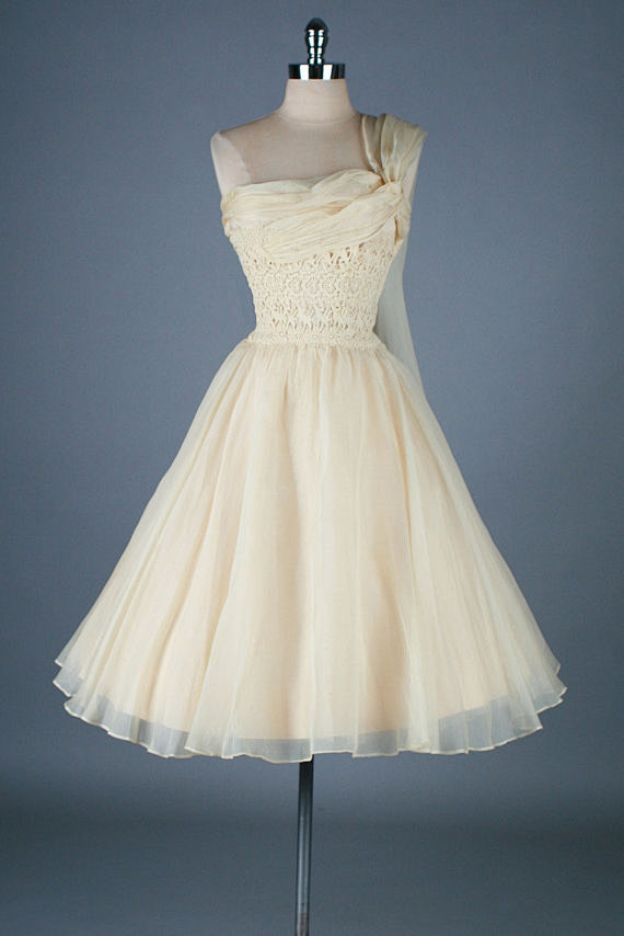 vintage 1950s dress ...