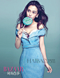 【图】杨颖(AngelaBaby)登《Harper's Bazaar时尚芭莎》杂志8月号封面，成芭莎最年轻封面女郎！