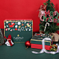 圣诞节礼品盒 大号长方形礼物盒节日回礼礼盒商务平安夜包装盒