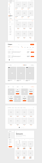 Basement Ecommerce : Perfectly crafted wireframe kit for building awesome online stores