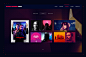 Blade Runner - Concept UI - UX Design Web : Diseño Web UI - UX Idealización y concepto para la franquicia Blade Runner 2049..!