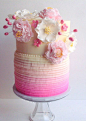 Butter Cream Ruffle Cake #wedding #cake | ...♥Beautiful Cakes♥...