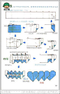 心的折法大全，心形折纸大全