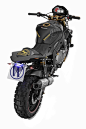 宝马S1000RR摩托车改装设计