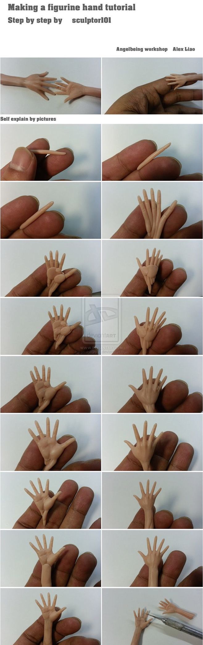 Hand tutorial