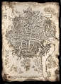 Map of Sathadra by Tsabo6 cartography | NOT OUR ART please click artwork for source | WRITING INSPIRATION for Dungeons & Dragons DND Pathfinder PFRPG Warhammer 40k Star Wars Shadowrun Call of Cthulhu and other d20 RPG fantasy science fiction scifi hor