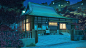 Old house night set, Arseniy Chebynkin : Night background for "Love, Money, Rock’n’Roll" visual novel game, where I work as main background artist! <br/>We started campaign on indiegogo <a class="text-meta meta-link" rel="