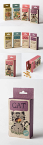 Pet food / by Sara Strand - "Fish, Bird, Dog & Cat is a line of animal food/candy. Organic food/candy which comes in a packaging with little windows. So you can easily see what product youre buying for your pet."