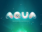 AQUA Logo by Davlikanoff Design
