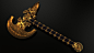 Dwarven War Axe - Hache de Guerre Dwemer - TES by Etrelley