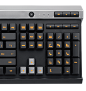 Raptor K40 游戏键盘 : Corsair Raptor K40 gives you your choice of 16.8 million backlighting colors, programmable G-keys with onboard storage, multimedia controls, and 100% anti-ghosting with full key rollover on USB for fast, accurate gameplay.