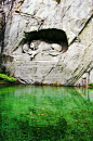 The lion monument at Lucerne Switzerland