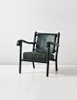 JACQUES ADNET, Low armchair