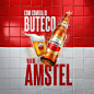 JWT | Amstel | Carnaval 2018 : A campaign for the main Brazilian party, with focus on São Paulo. That's how this partnership began in 2017 and continues on the streets to this day. At the request of JWT, we produced all the images used for the Amstel 2018