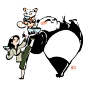 Mulan and Kungfu Panda!!!! 花木兰