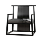 新中式家具太师椅 现代中式椅子 创意艺术太师椅 印花牡丹太师椅-淘宝网
