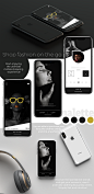 UI/UX IOS mobile app Shop fashion on the go