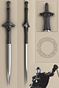 dark templar sword - Godfrey by peterku on deviantART