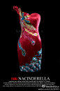 《凤临》NACINDERELLA凤系列 超美中国风手工刺绣新娘装