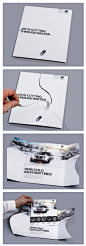 画册 画册设计 企业公司画册 白色简洁画册 宝马汽车创意画册欣赏