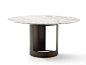 Round marble table CI | Table by Bodema