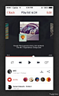 playlist音乐播放器APP UI设计 | Tuyiyi.com!