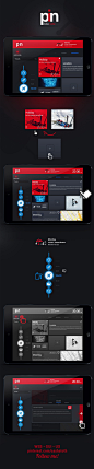 UI,UX / Pin (concept) by Cüneyt ŞEN, via Behance