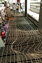 商店里的视觉错觉的地毯~~~