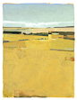 Original Landscape Paintings by Harry Stooshinoff "fence lines": 