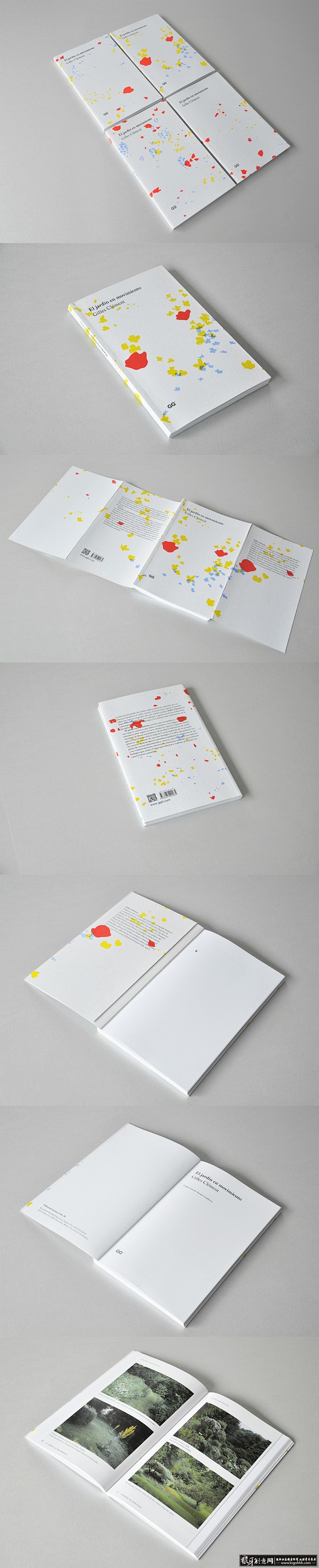 创意画册 喷溅元素画册封面设计 书籍装帧...