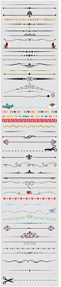 古典欧式花纹分割线线条花边边框免扣png图片素材_模板下载(0.46MB)_欧式边框大全_花纹边框-