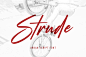 Strude – 免费字体
