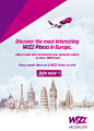 Wizz Air projects: WIZZ Ad, WIZZ Place, WIZZ Ambassador on the Behance Network