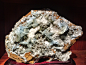 摩洛哥蓝色重晶石原石标本摆件 国外精美矿物晶体矿石收藏-淘宝网