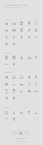 Appliance Icon Design : appliance icon design by jay lee