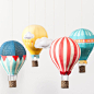 热气球+白云朵房间装饰吊饰 DIY套装-马戏团