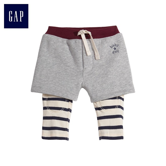 babyGap膝部加厚叠穿式爬行裤|婴儿...