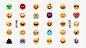 UI设计MG动画扁平化鬼脸有趣可爱搞怪动效动态emoji表情包AE文件-淘宝网