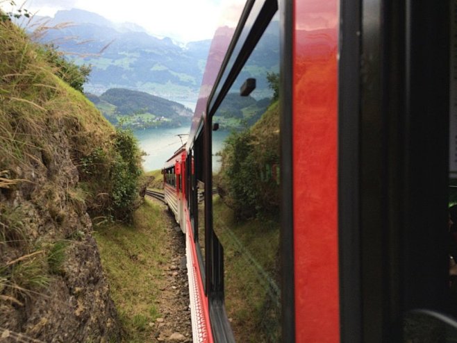 电火车上山…Mt. RIGI/瑞吉山,M...